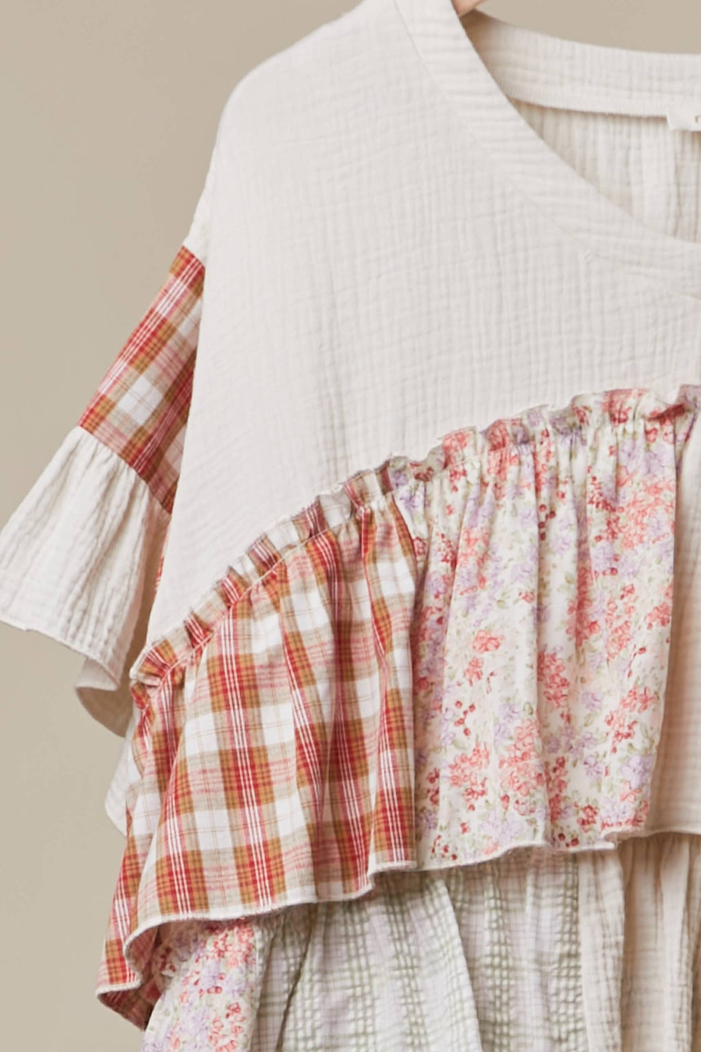 The Miss Patty Patchwork Top