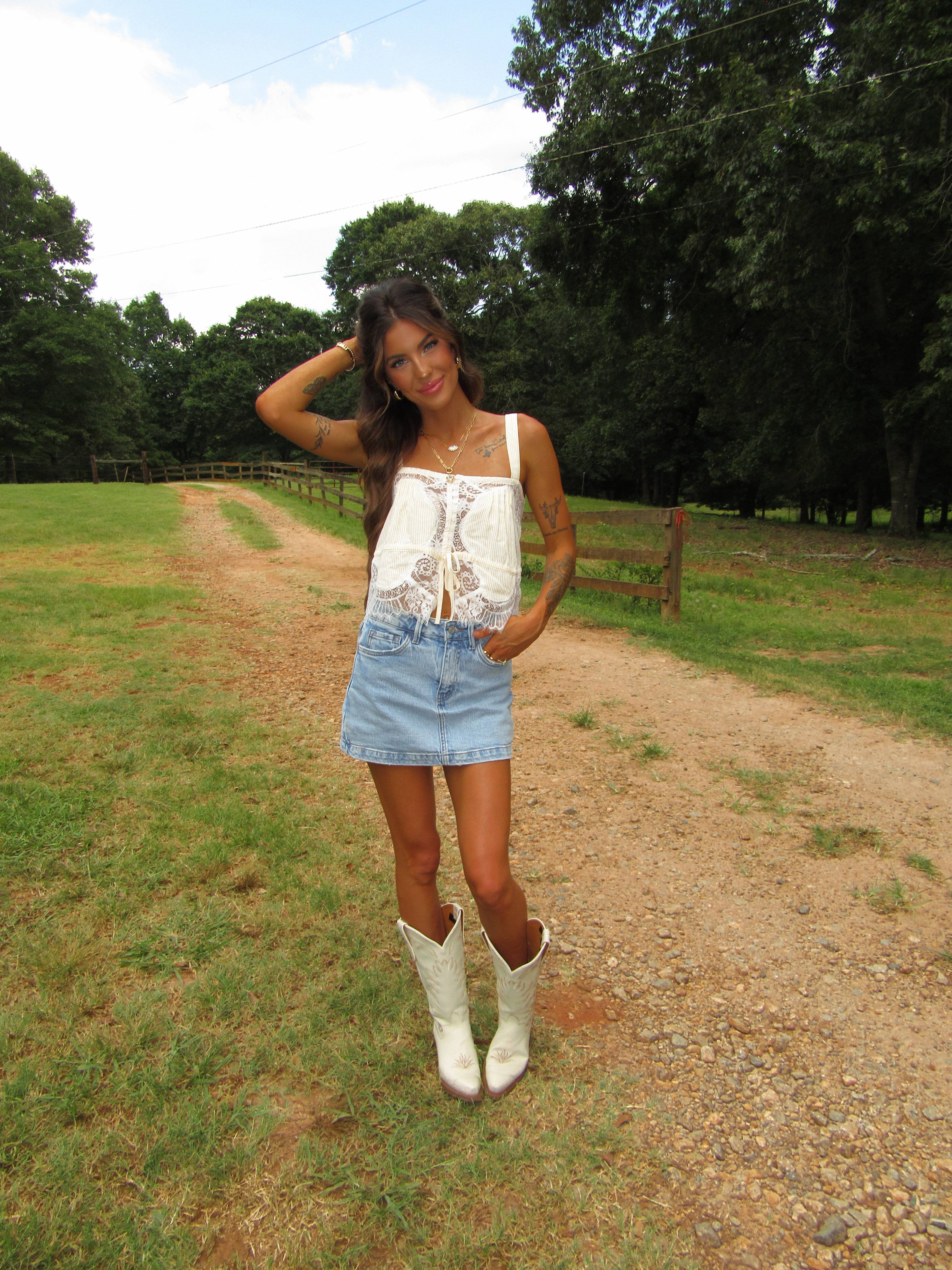 The Lace & Lemon Top
