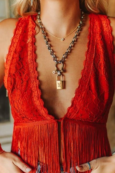 The Red Hot Fringe Top