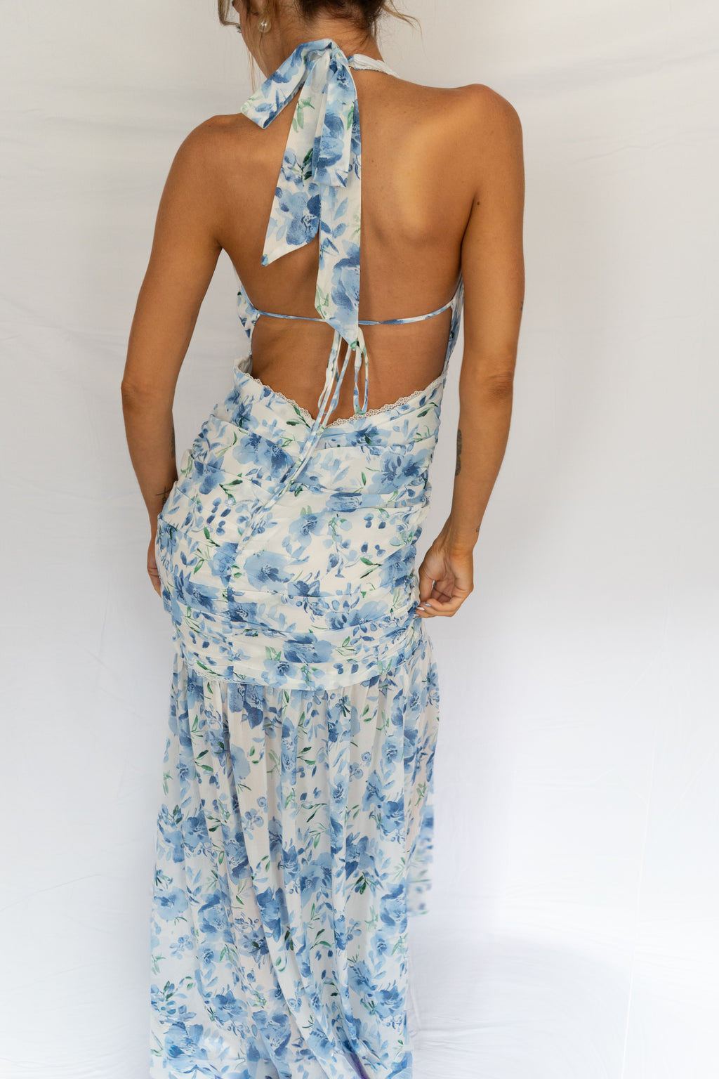 The Sunday Blues Dress