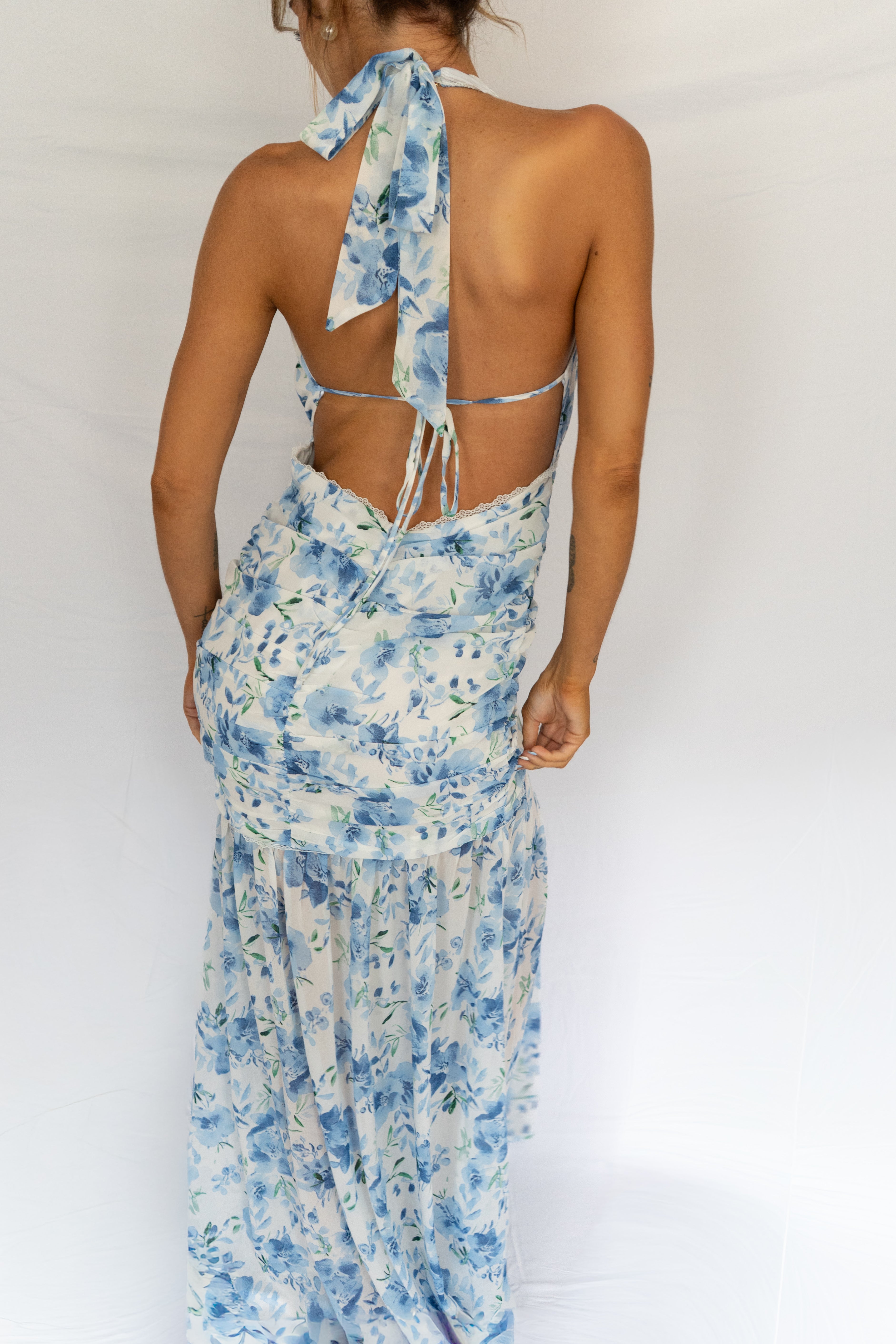 The Sunday Blues Dress