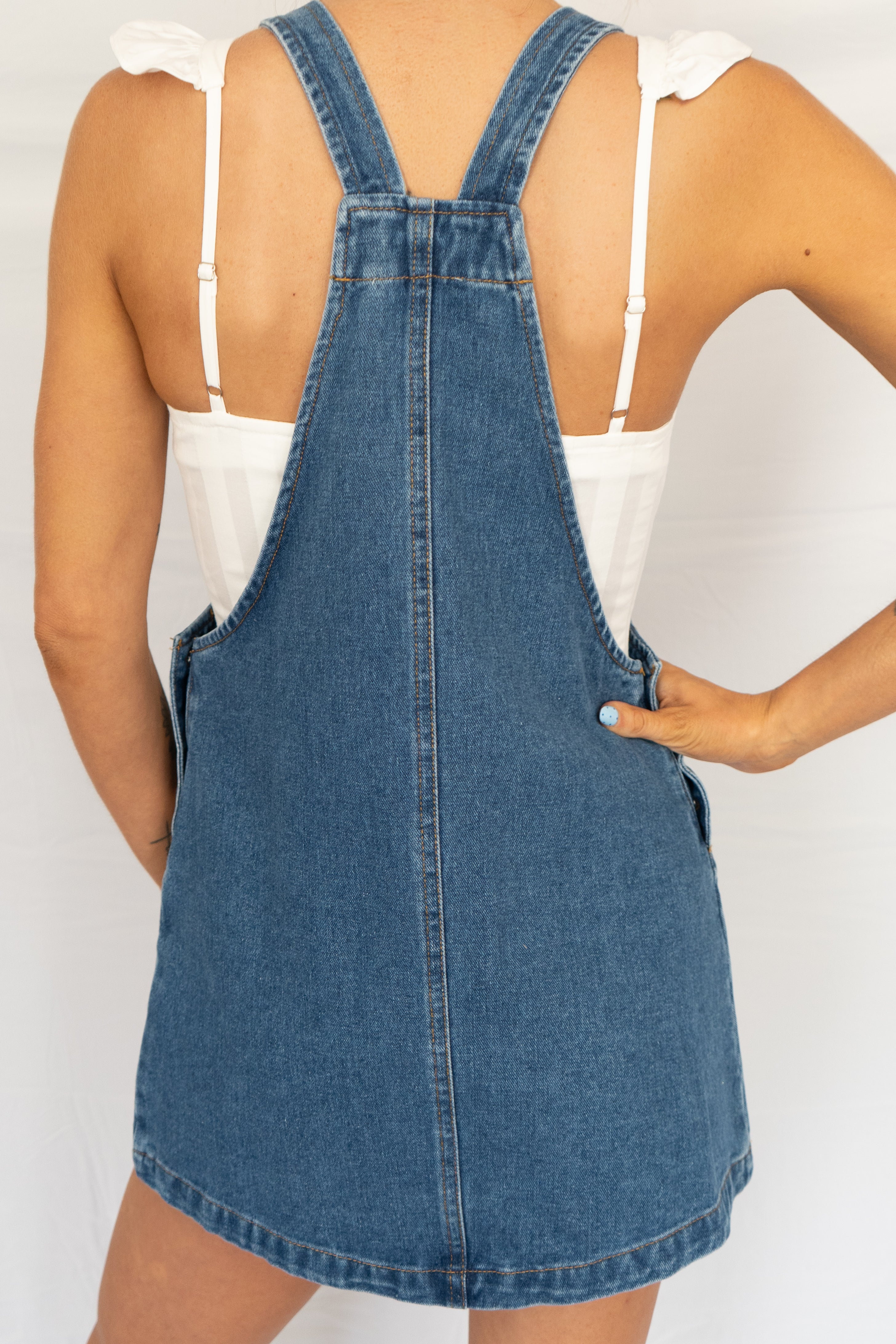 The Denim Darling Overall Dress