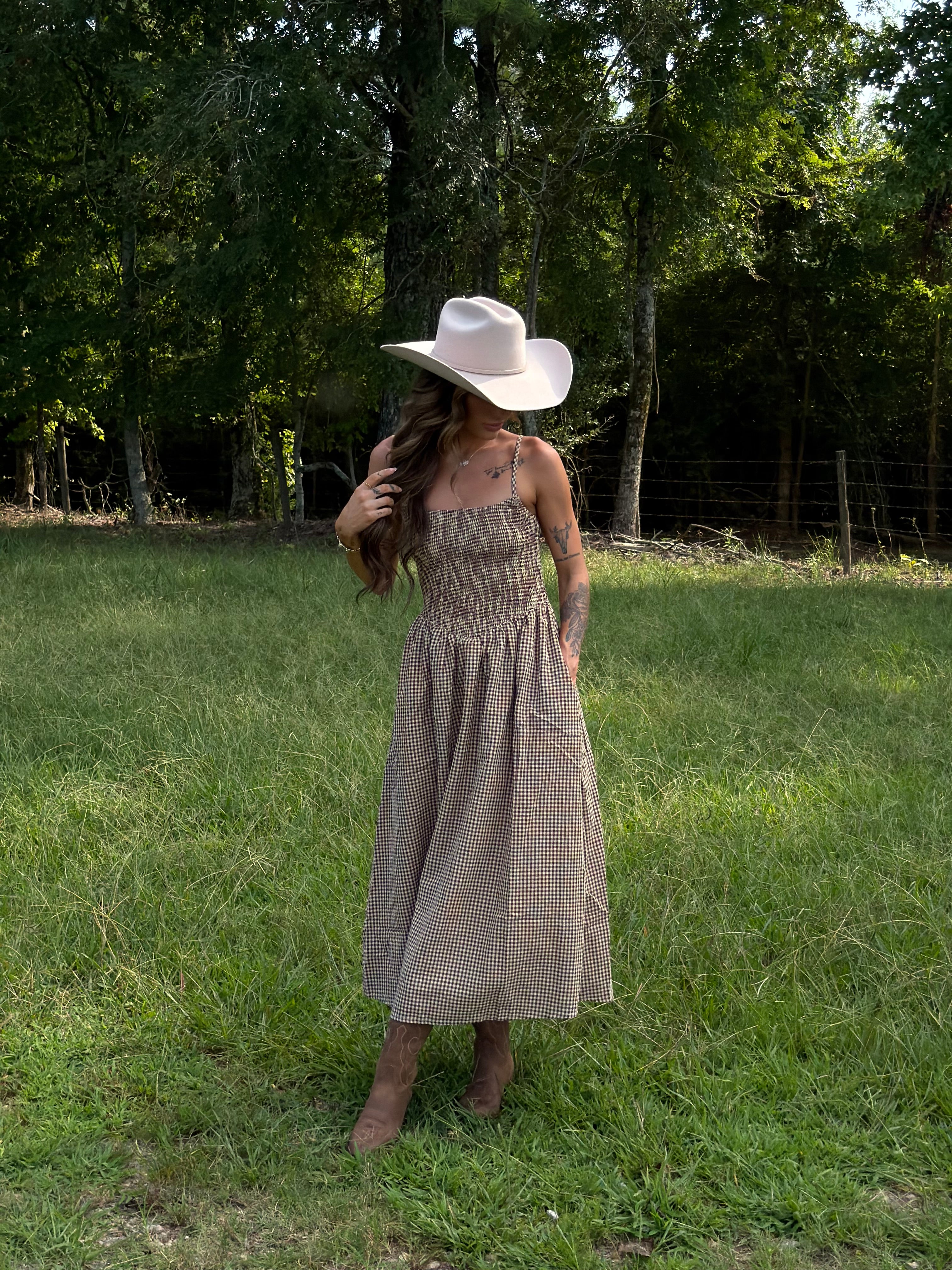 The Lorelei Gingham Dress