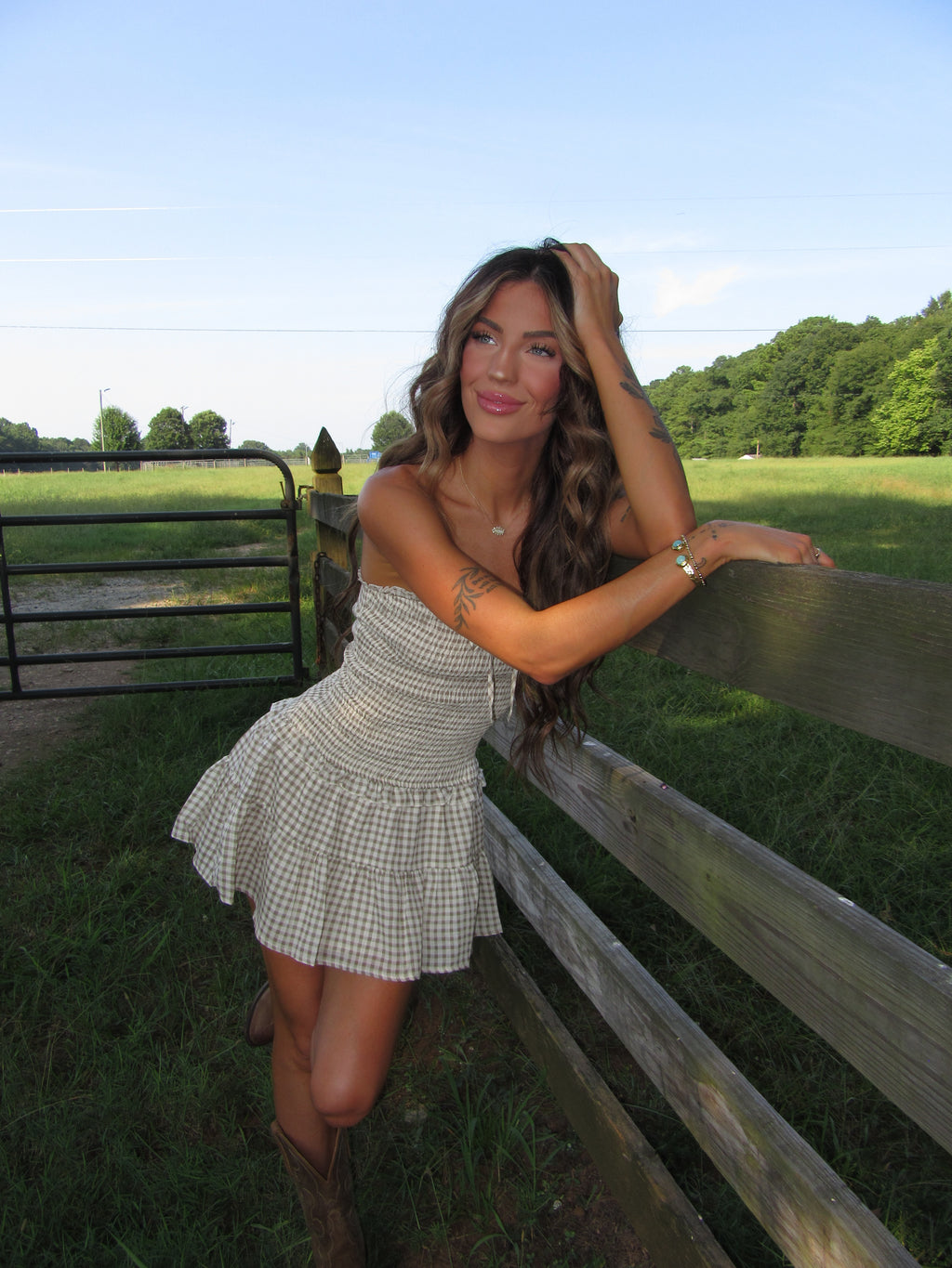 The Rory Gingham Dress