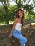 The Floral Corset Top