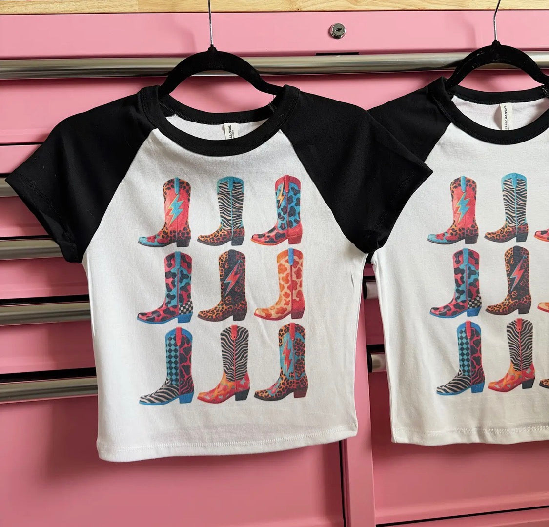 Exotic Boot Crop Top